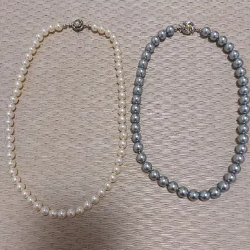 진주 펄 목걸이 2종 세트