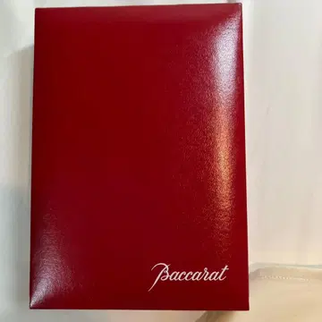 Baccarat 크리스탈 펜던트 목걸이
