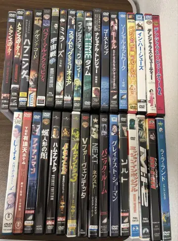 DVD 묶음 판매 34장 서양화 일본 영화