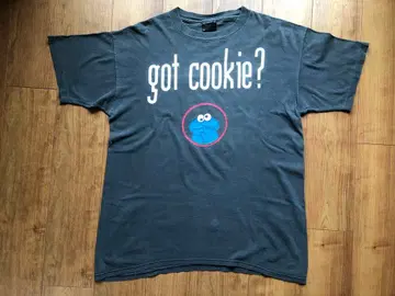 90s vintage 쿠키 몬스터 T셔츠 got cookie?