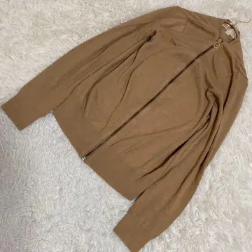 MICHAEL KORS 니트 후드티 카멜 S 깔끔한