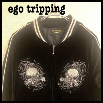 ego tripping 에고 트리핑 벨로아 자수 스카잔