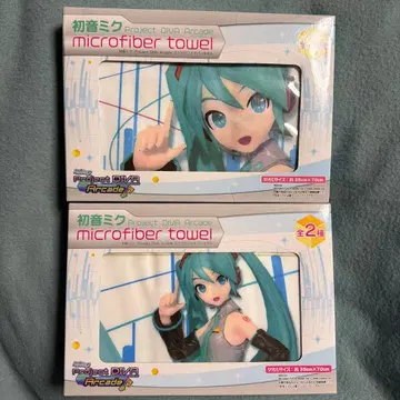 [ 미개봉 ] 하츠네 미쿠 Project DIVA arcade 타월