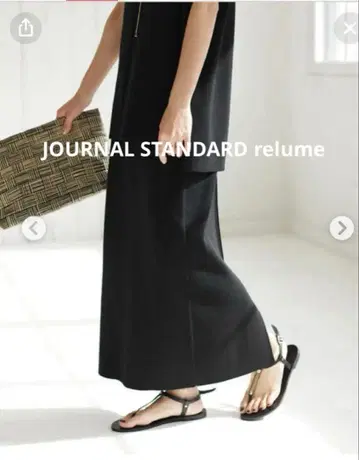 JOURNAL STANDARD relume 워셔블 총침 타이트 스커트