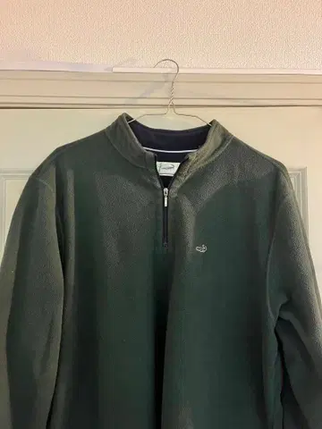 Crocodile 플리스 자켓 L 다크 그린