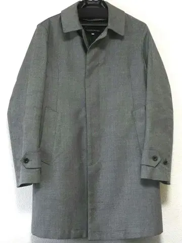 Tomorrow land 탈부착 다운 46 그레이 스텐카라 코트