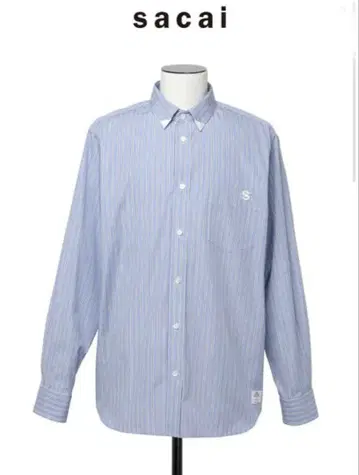 sacai Thomas Mason 코튼 프린트 셔츠 사이즈 2