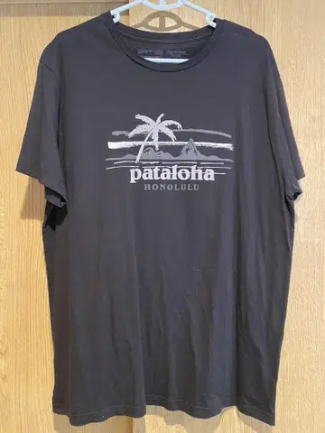 patagonia 파타로하 슬림핏 T셔츠 XL 블랙
