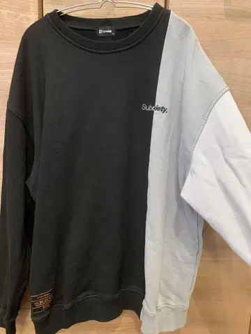 Subciety 바이컬러 트레이닝복 XL