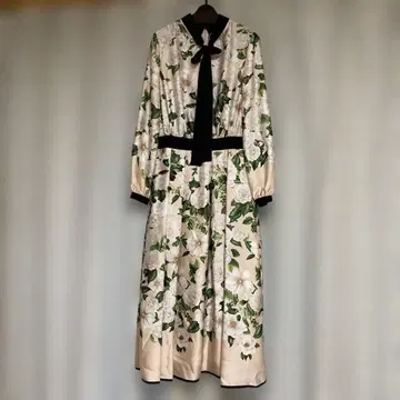 Viaggio Blu 꽃무늬 롱 드레스