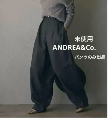 ANDREA&Co. 턱 커브 팬츠 프리 사이즈