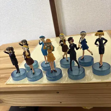 애니메이션 캐릭터 피규어 9개 세트