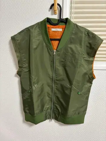 Ada 더블 지퍼 밀리터리 베스트