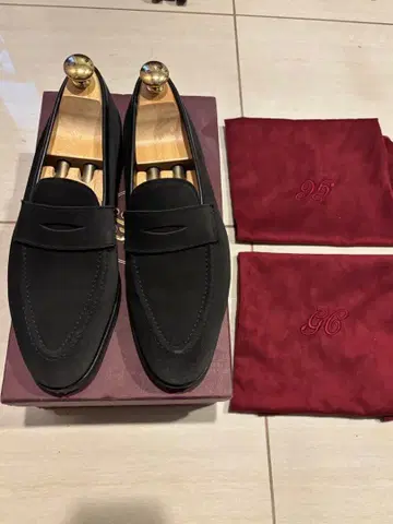 조지 클레버리 6.5 블랙 스웨이드