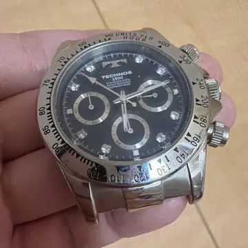 TECHNOS 1900 손목시계 정크제품