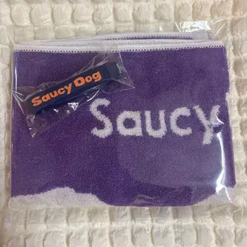 Saucy Dog 타월 고무 밴드 세트