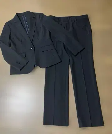 새상품급 팬츠 셋업 수트 블랙 비즈니스