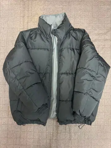 블랙 다운 자켓