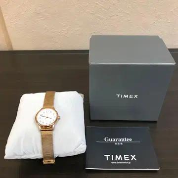 Timex 손목시계 골드 여성용 박스 포함