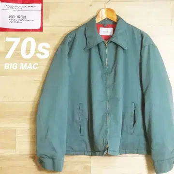 70s BIG MAC 빅맥 안감 퀼팅 드리즐러 자켓