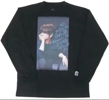 Nissy 투어 T 블랙 롱 슬리브 티셔츠