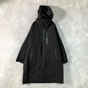 UNIQLO Theory 콜라보 롱 코트 블랙 레인코트 발수
