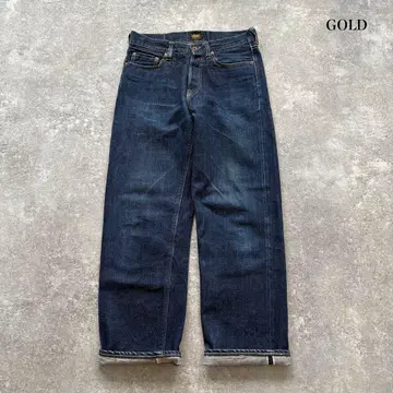 [ gold ] 골드 빨간 귀 데님 팬츠 청바지 대전 모델 GL41042