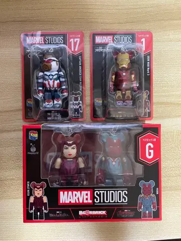 MARVEL STUDIOS 베어브릭 4체 세트