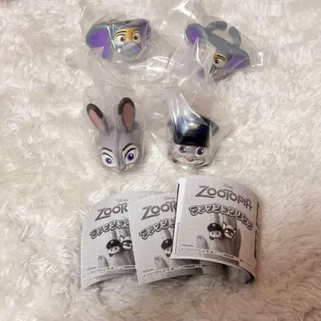 주토피아 패션 반지 주디 피닉 가챠