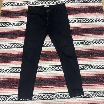 ZARA 블랙 스키니 팬츠 US31