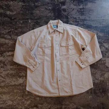 OAKLAND OUTDOORS 코튼 셔츠 베이지 M 4667