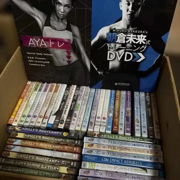 아사쿠라 미쿠루 AYA 피트니스 다이어트 몸통 유산소 댄스 DVD 세트