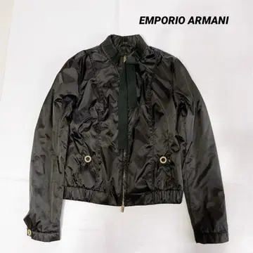 EMPORIO ARMANI 나일론 여성용 블루종 자켓