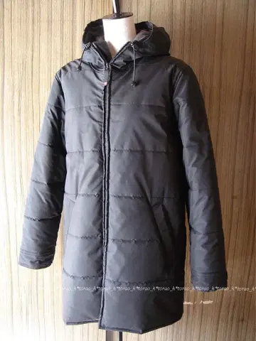 A.P.C. 아페쎄 블랙 후드 코트