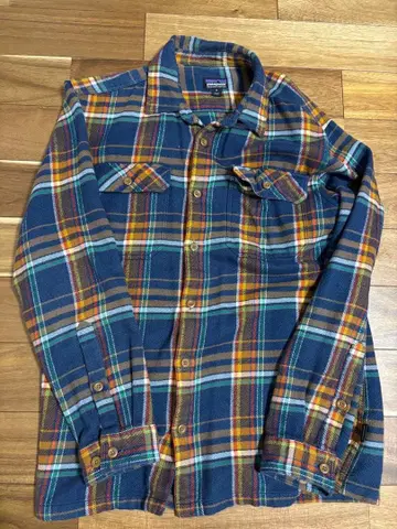 Patagonia 오가닉 코튼 긴팔 플란넬 셔츠 M