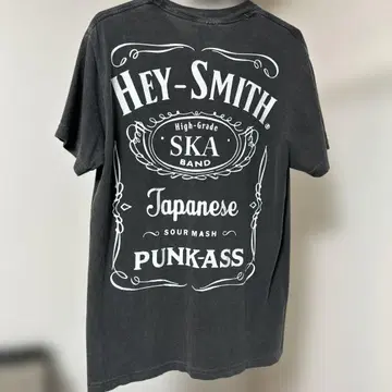 HEY-SMITH 블랙 T셔츠 S사이즈