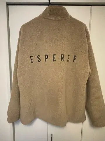 Spick & Span 플리스 자켓 베이지