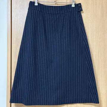 무릎 아래 길이 스커트 폭스 브라더스 다크 네이비