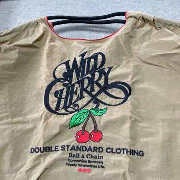 WILD CHERRY 에코백 베이지