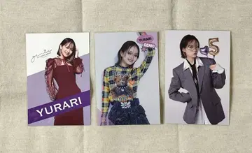 GENIC 우이 유라리 씨 엽서 3장 세트