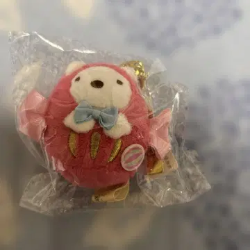 가와사키 대사 개운 스밋코구라시 안 캐릭터 키링 북극곰