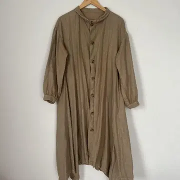 네스트로브 린넨100 원피스 코트 nestrobe