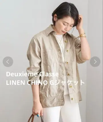 [ Deuxieme Classe ] LINEN CHINO G 자켓