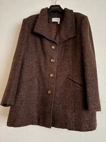 [ 새상품급 ] ungaro 웅가로 코트 브라운/브라운 아우터 빈티지
