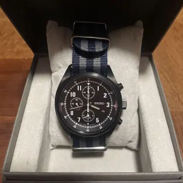 작동품 seiko nonnative 크로노그래프 워치