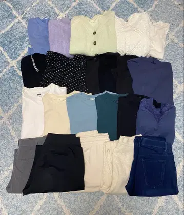 UNIQLO GU 의류 묶음 판매 22점