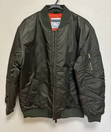 MA-1 플라이트 자켓 올리브 그린 L