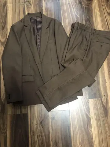 MR.OLIVE 레트로 폴리에스테르 셋업