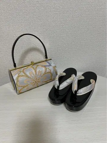 일본 의류 조리 백 세트 오비지 후리소데 성인식