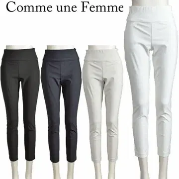 Comme une femme 스키니 스트레치 팬츠 그레이지 36
